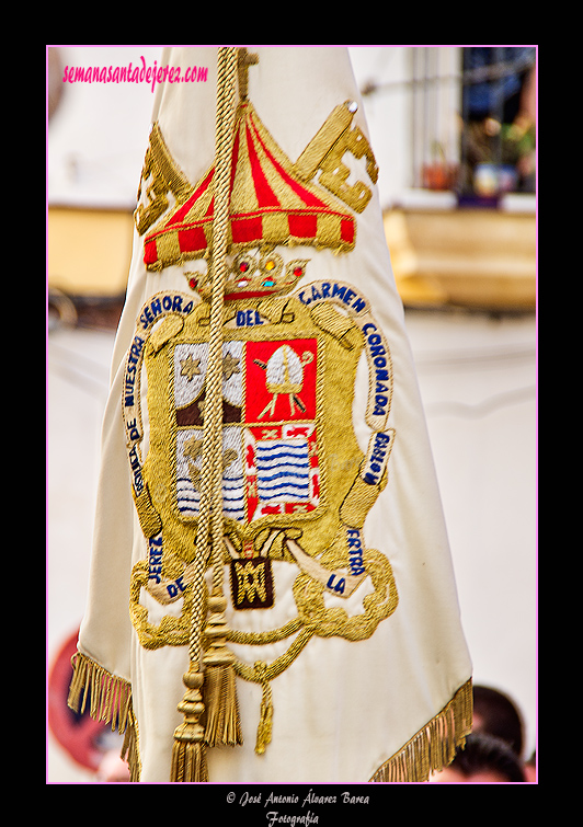 Banderín de la Juventud de la Hermandad del Carmen