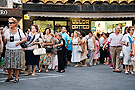 Acompañantes de la procesión de la Virgen del Carmen