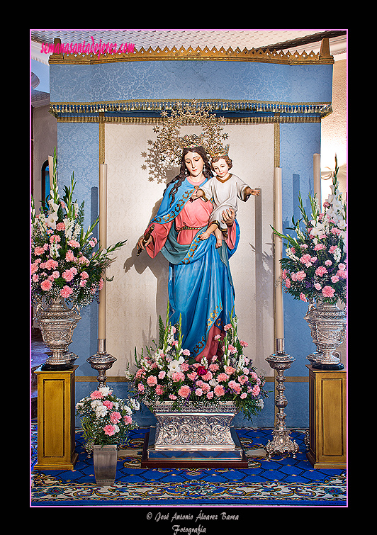 Altar de Cultos de María Auxiliadora (Colegio Montealto) 2012