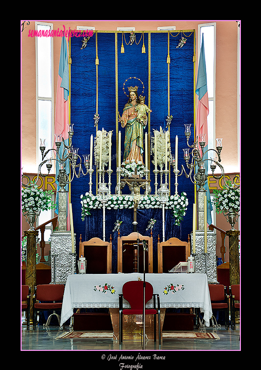 Altar de Cultos de María Auxiliadora 2012