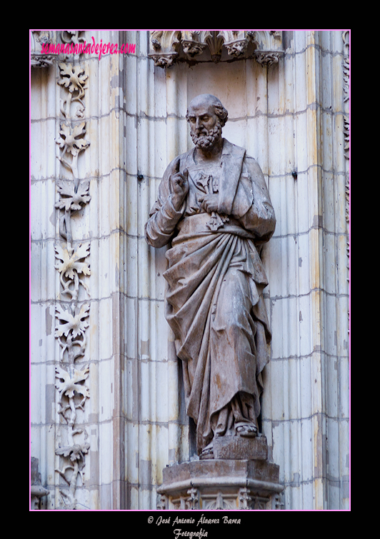 San Pedro (Portada de la Asunción - Catedral de Sevilla)